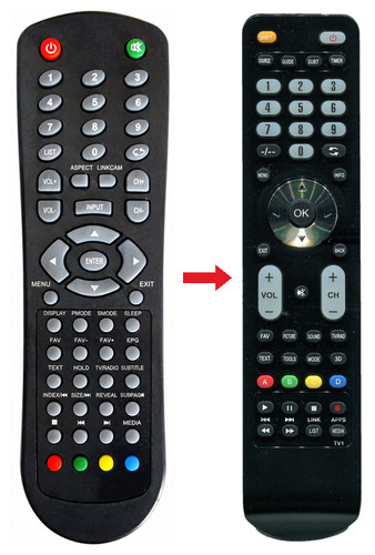 Telecomando ricambio per - ricambio,